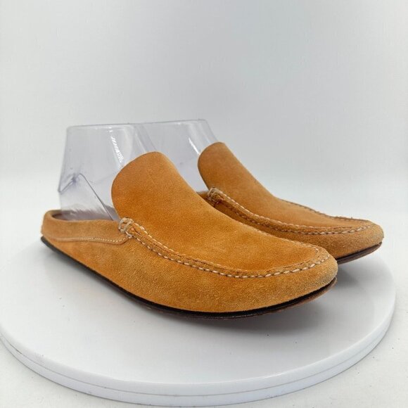 Car Shoe Suede Women Size 6 EU 36.5 Slide Slip On Shoes Brown Marchio Registrato - Picture 4 of 14